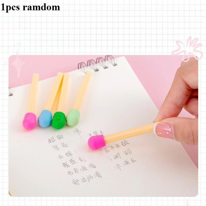 Gomme Kawaii Boîte d’Allumettes – Modèle Surprise, Cadeau Original Papeterie