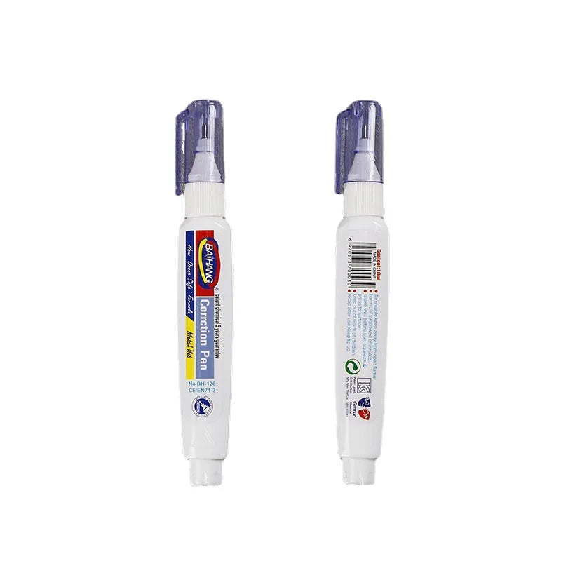 Kit de 3 Stylos Correcteurs Liquides 10 ml – Séchage Rapide, Flux Fluide, École & Bureau