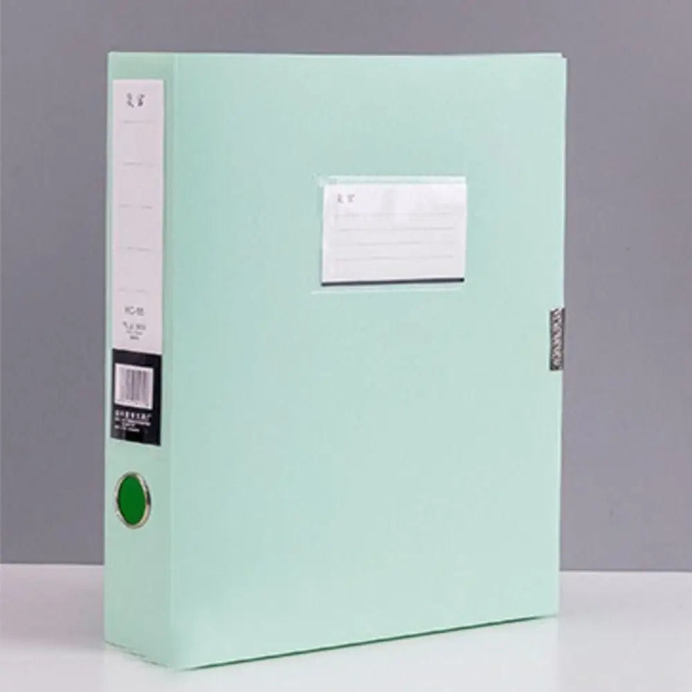 Boîte de Rangement Documents A4 – Grande Capacité, Bureau & École, 8 Coloris