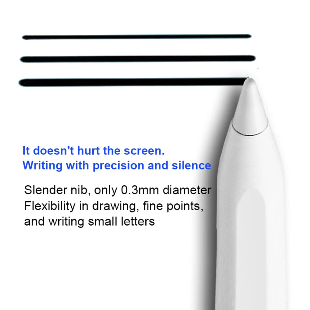 Stylet Capacitif Universel – Compatible Android, iOS, iPad, Samsung, Huawei, Xiaomi – 6 Coloris
