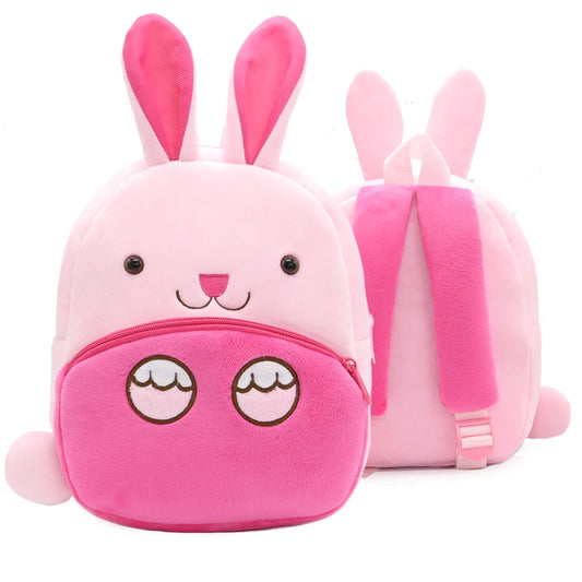 Sac à Dos Lapin en Peluche – Enfant, Idéal Maternelle & Crèche