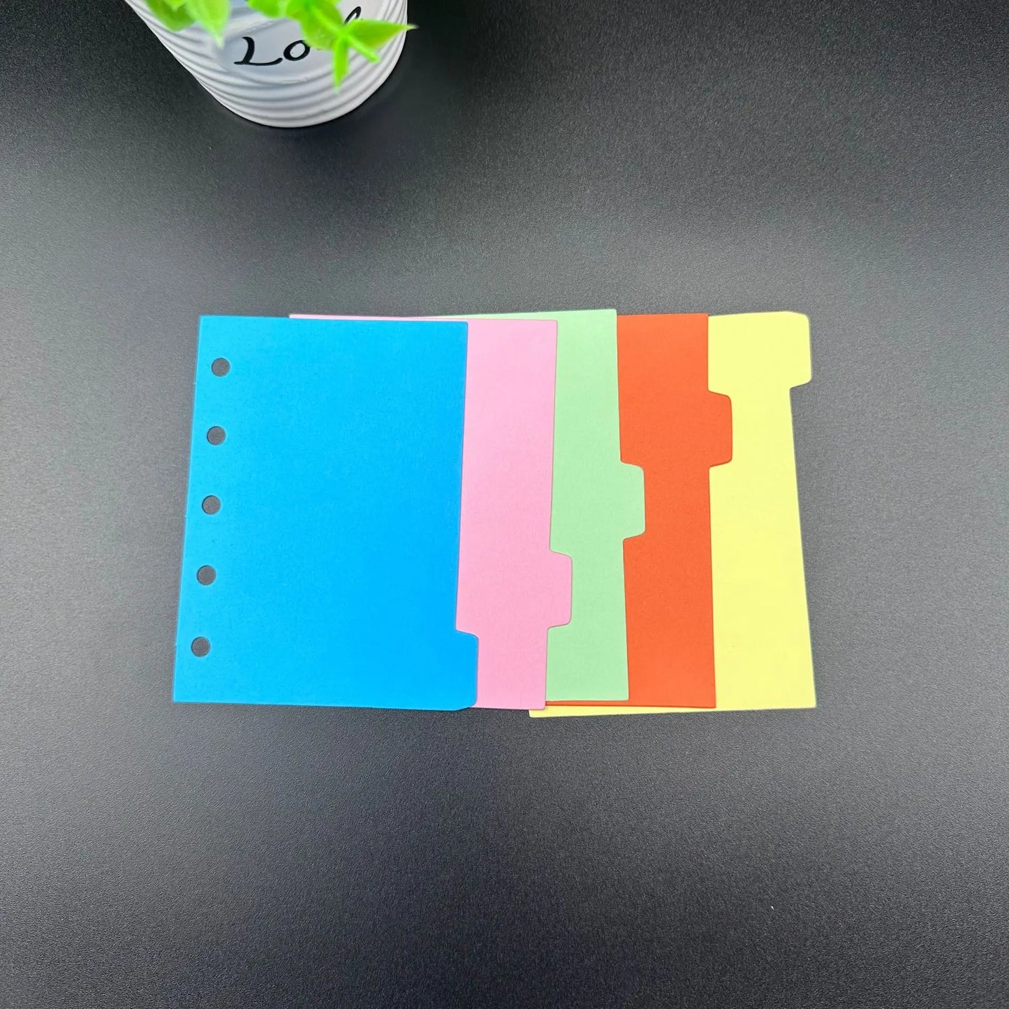 Intercalaires pour Feuilles Mobiles – Formats A4, A5, A6, A7, B5, M5 – Classeur & Agenda