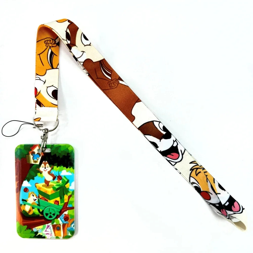 Cordon Tour de Cou Porte-Badge Disney – Mickey, Mulan, Winnie & Personnages – 20 Designs