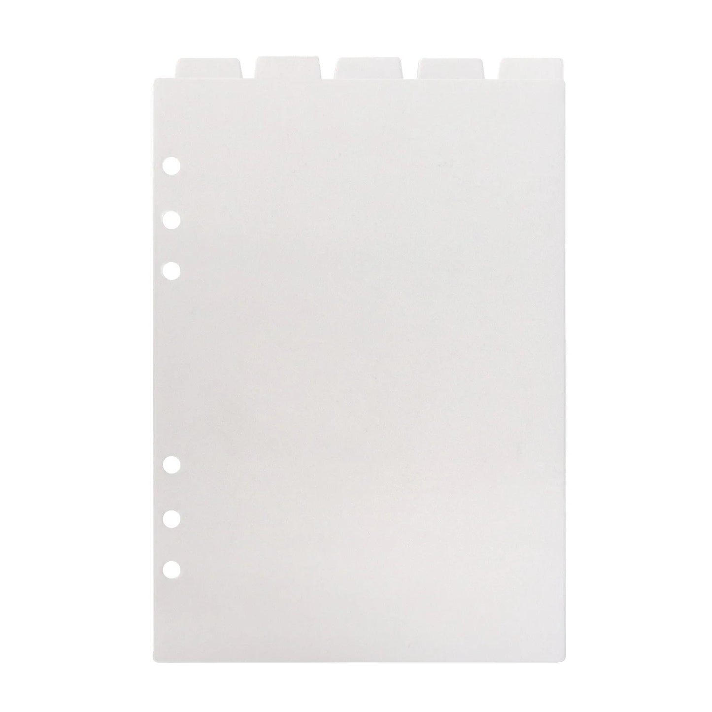 Intercalaires Aquarelle A5/A6 – 6 Trous, Séparateurs Feuilles Mobiles, 23 Motifs