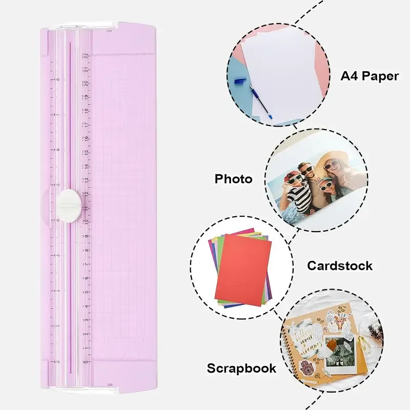 Coupe-Papier A4/A5 – Ciseaux Stylish Rentrée, Scrapbooking, Bureau & Loisirs Créatifs