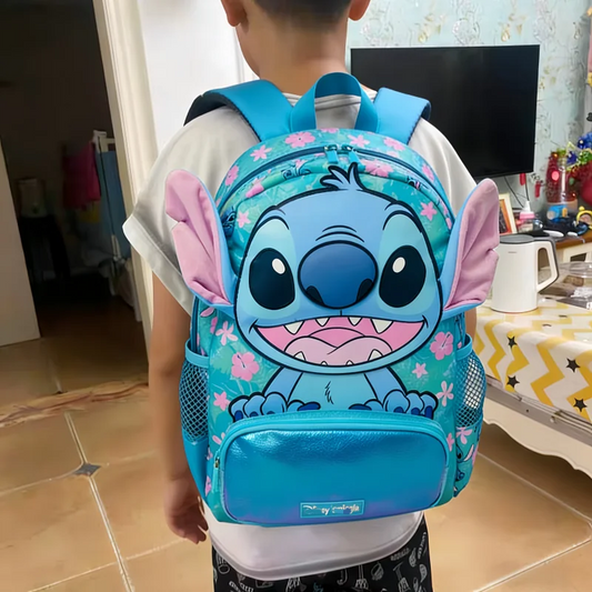 Collection Stitch – Sac à Dos, Trousse, Gourde & Lunch Box, Au Choix