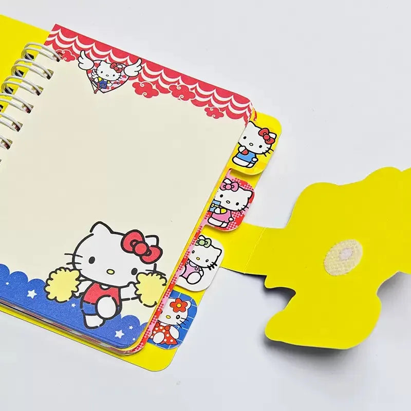 Mini Carnets A7 Hello Kitty – Spirale – Journal & Sketchbook – Set de 1 ou 4 – Sanrio