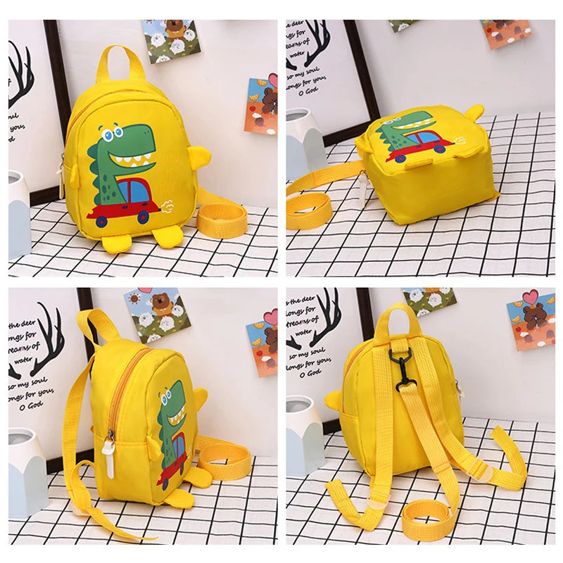 Mini Sac à Dos Dinosaure – Enfant, Anti-Perte, Idéal Maternelle
