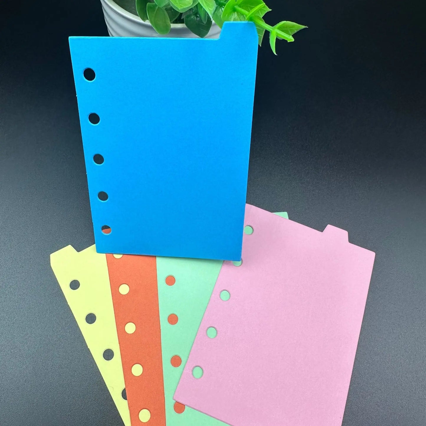 Intercalaires pour Feuilles Mobiles – Formats A4, A5, A6, A7, B5, M5 – Classeur & Agenda