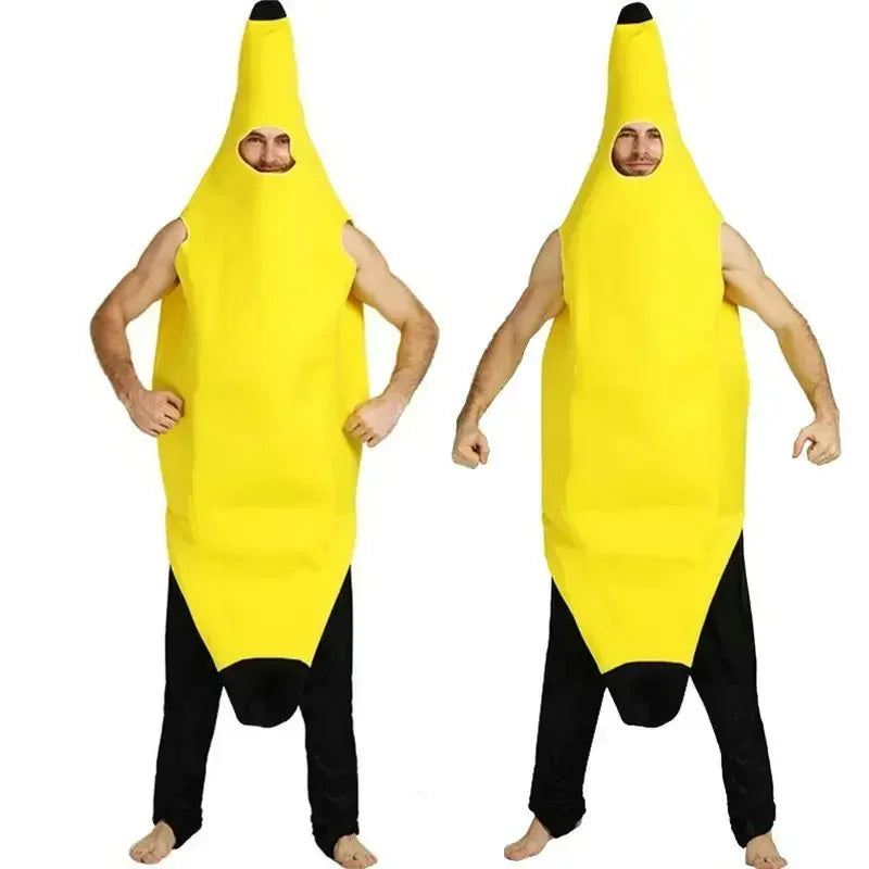Costume Banane Drôle – Déguisement Halloween Adulte & Enfant, Fête