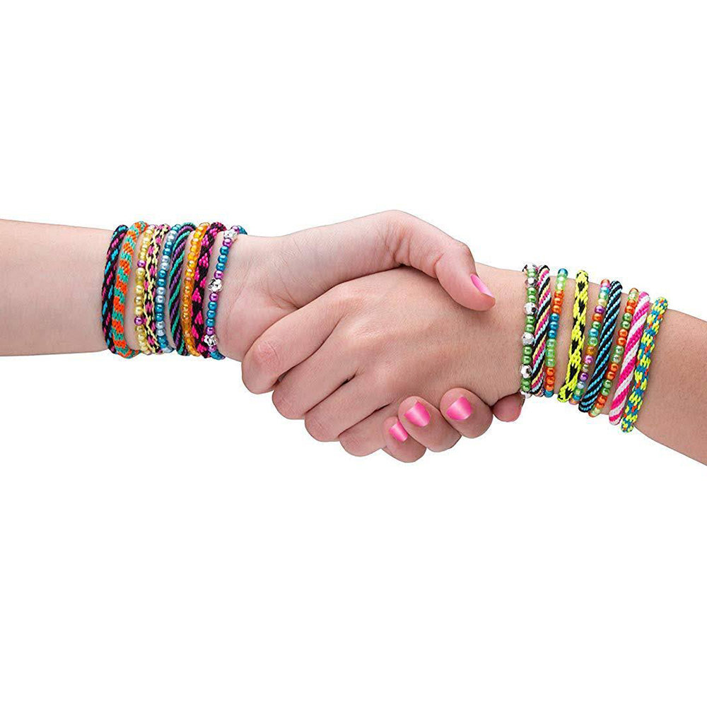 Kit Créatif Fabrication de Bracelets – Perles & Accessoires, Cadeau Fille Dès 6 Ans, Atelier Créatif
